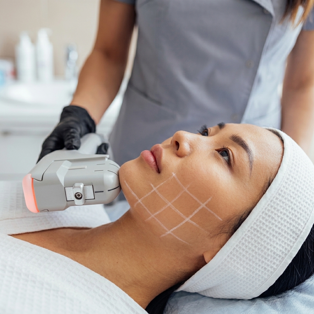HIFU skin tightening treatment at Shujo Aesthetics