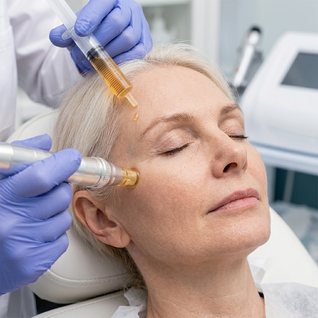 PRP Platelet-Rich Plasma facial treatment