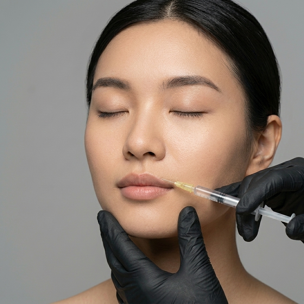Lip filler treatment at Shujo Aesthetics Milton Keynes