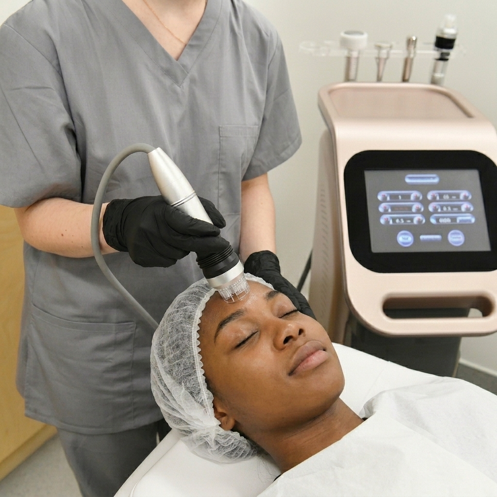 Radiofrequency microneedling at Shujo Aesthetics Milton Keynes